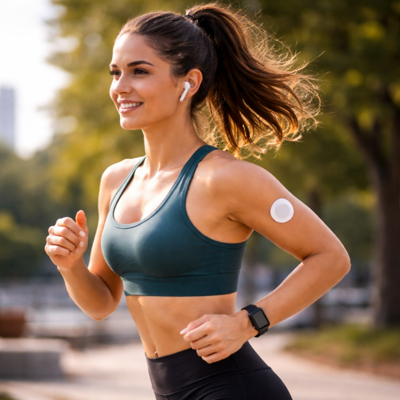 CGM szöveti cukor monitorozó