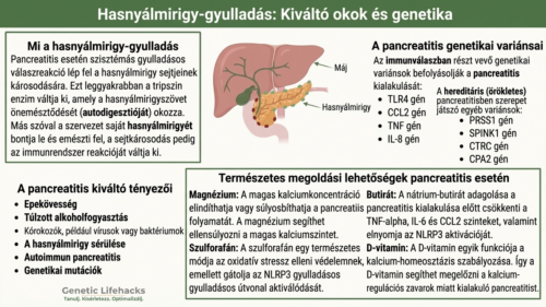 Hasnyálmirigygyulladás oka es genetika