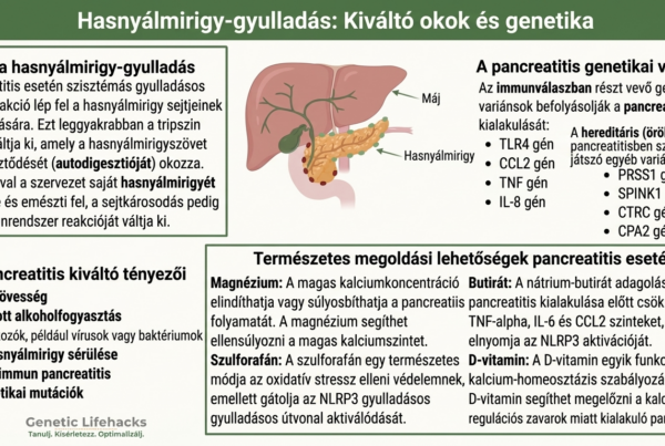 Hasnyálmirigygyulladás oka es genetika